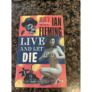 Vintage 007 James Bond Live and Let Die Ian Fleming Paperback Book